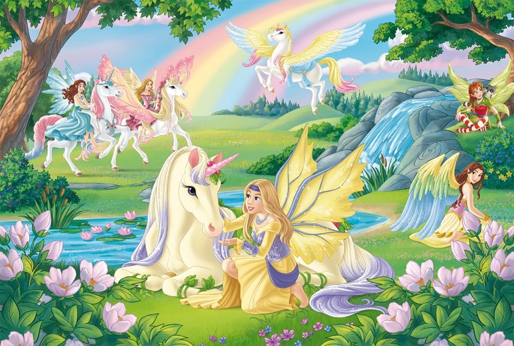 Пазл Schmidt Spiele Bayala Magic Unicorns 100 деталей с фигуркой Schleich, фото №1 Пазл Schmidt Spiele Bayala Magic Unicorns 100 деталей с фигуркой Schleich, фото №1