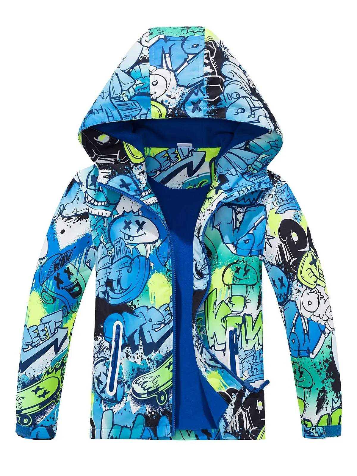 Куртка NATUST для хлопчиків, водонепроникна, дитяча, з підкладкою, дощова, фото №1