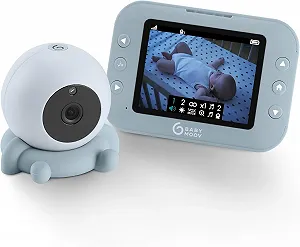 Видеоняня Babymoov Babyphone YOO ROLL Голубой - Фото 1