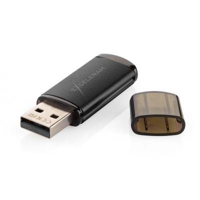 USB флеш-накопитель Exceleram 32gb A3 Series Black USB 2.0 EXA3U2B32, фото №5