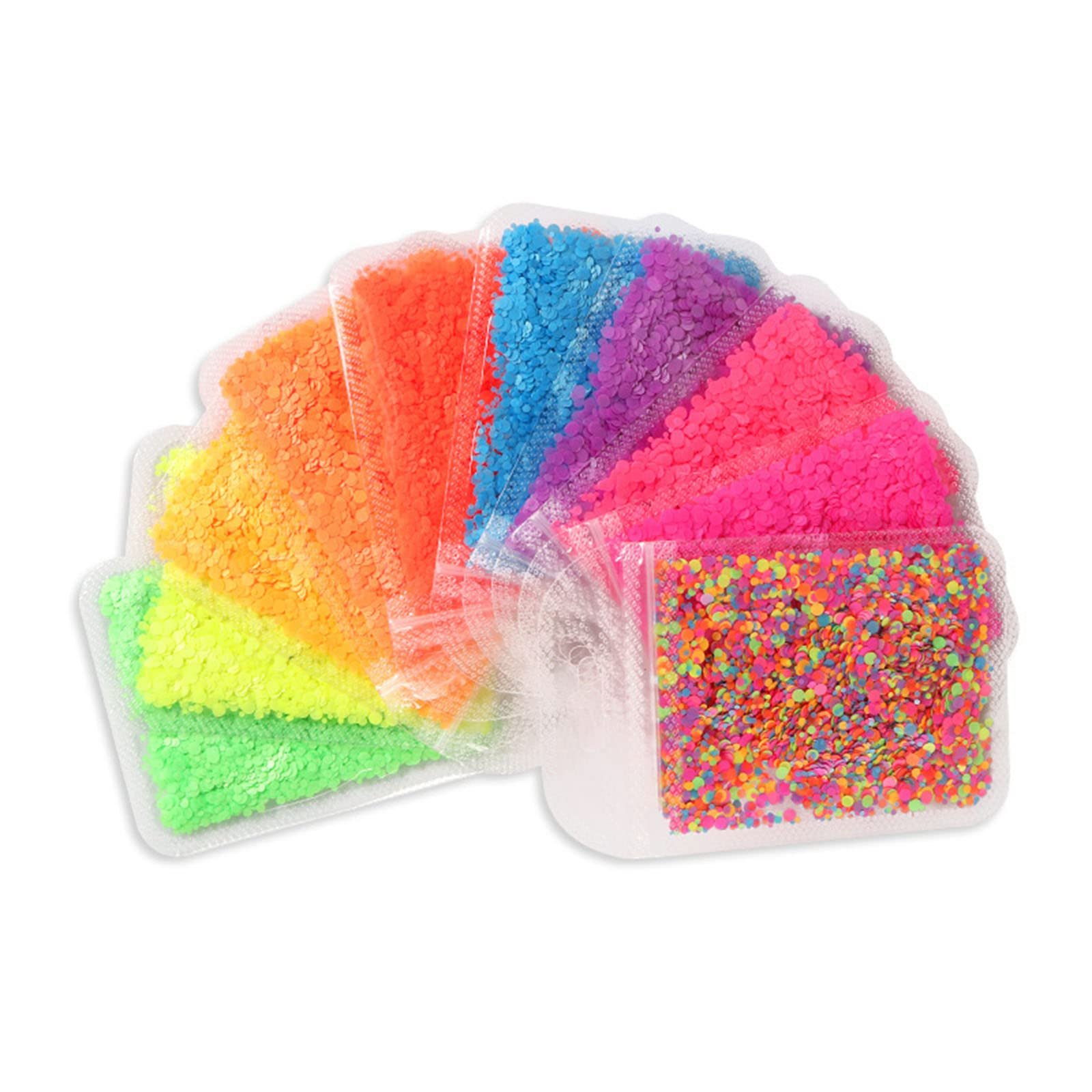 Блискітки для нігтів Круглі, фото №6 Блискітки для нігтів Круглі, фото №6