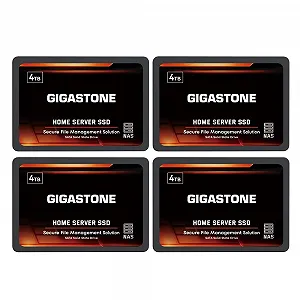 Внутренний SSD-накопитель Gigastone Home NAS 4TB (комплект 4 шт) 2.5" SATA III 3D NAND 530MB/s - Фото 1