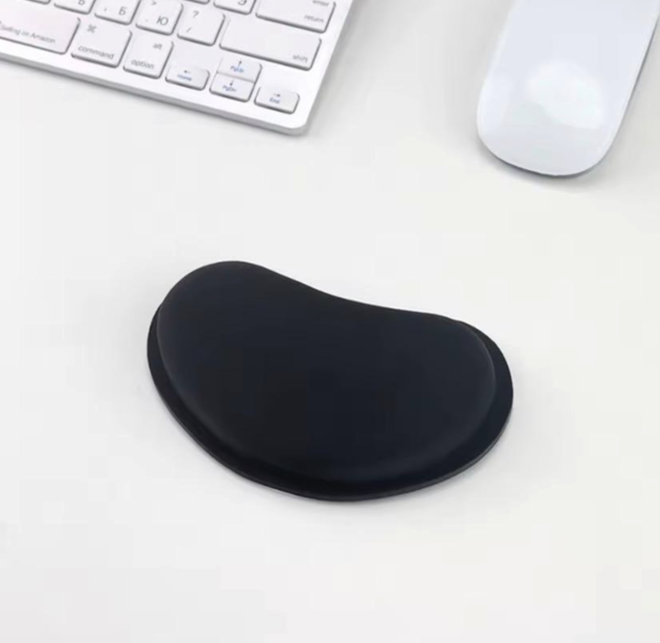 Ергономічний килимок для миші NPK з підставкою під зап’ястя Чорний, фото №3