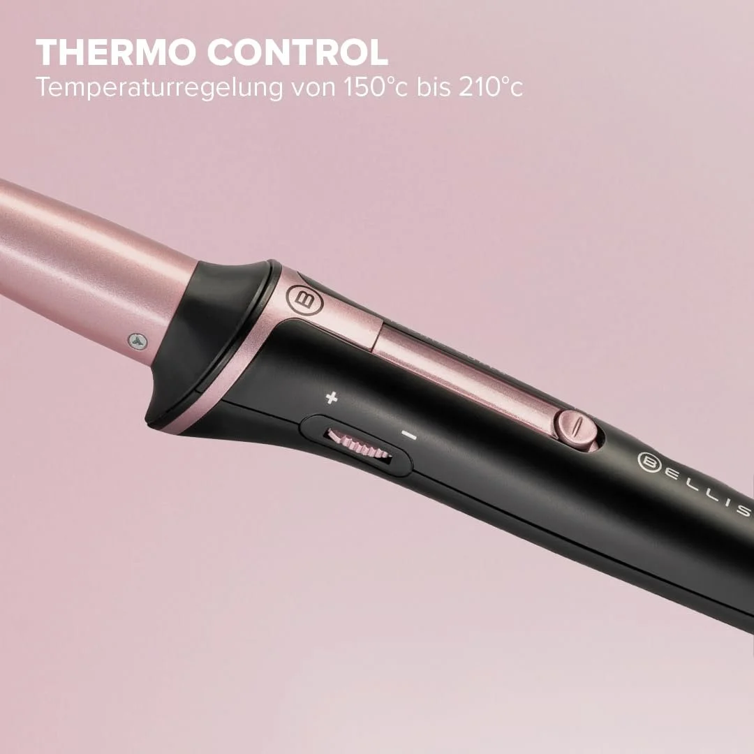Плойка Bellissima Iconic Curls коническая керамическая 13/25 мм 150°C/210°C, фото №5 Плойка Bellissima Iconic Curls коническая керамическая 13/25 мм 150°C/210°C, фото №5