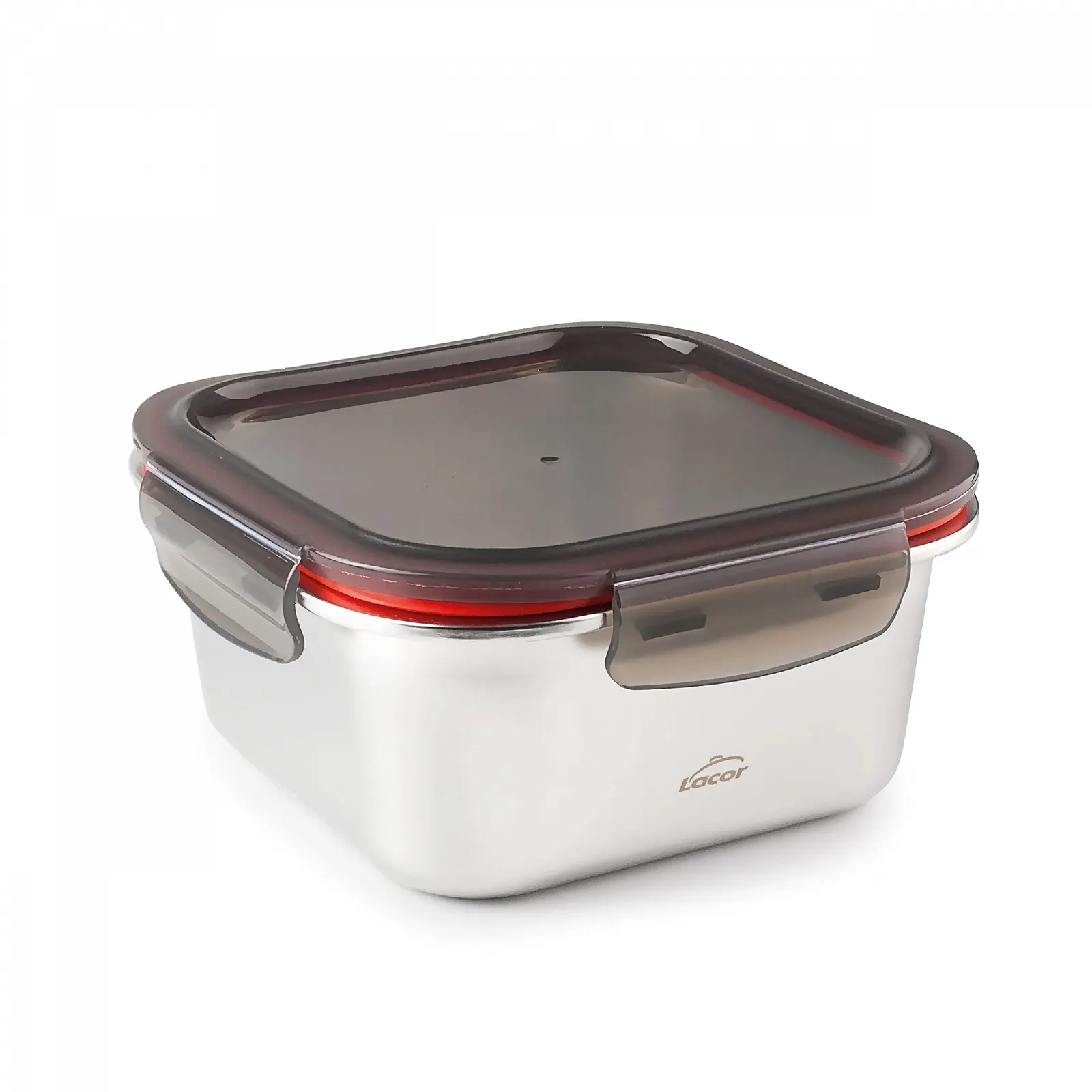 Квадратный контейнер для еды Lacor Ecoinox 64613 650 мл Нержавеющая сталь 18/10 Silver, фото №1 Квадратный контейнер для еды Lacor Ecoinox 64613 650 мл Нержавеющая сталь 18/10 Silver, фото №1