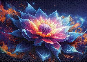 Пазл Ulmer Puzzleschmiede Colours & Fantasy "Lotus Nova" 1000 элементов цветок лотоса во вселенной цена на synthetic.ua - Фото 1 Пазл Ulmer Puzzleschmiede Colours & Fantasy "Lotus Nova" 1000 элементов цветок лотоса во вселенной synthetic.ua - Фото 1