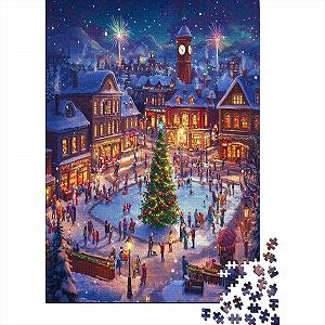 Пазл Christmas Tree 1000 деталей 38 x 26 см synthetic.ua - Фото 1