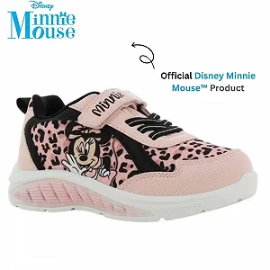 Кроссовки Leomil Disney Minnie для девочек, детская Кроссовки с подсветкой, идеально подходит для школы и отдыха synthetic.ua - Фото 1