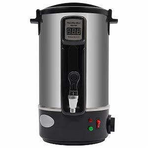 Аппарат для плавления воска 1100W 12L электрический из нержавеющей стали с цифровым дисплеем LED 30-100°C - Фото 1