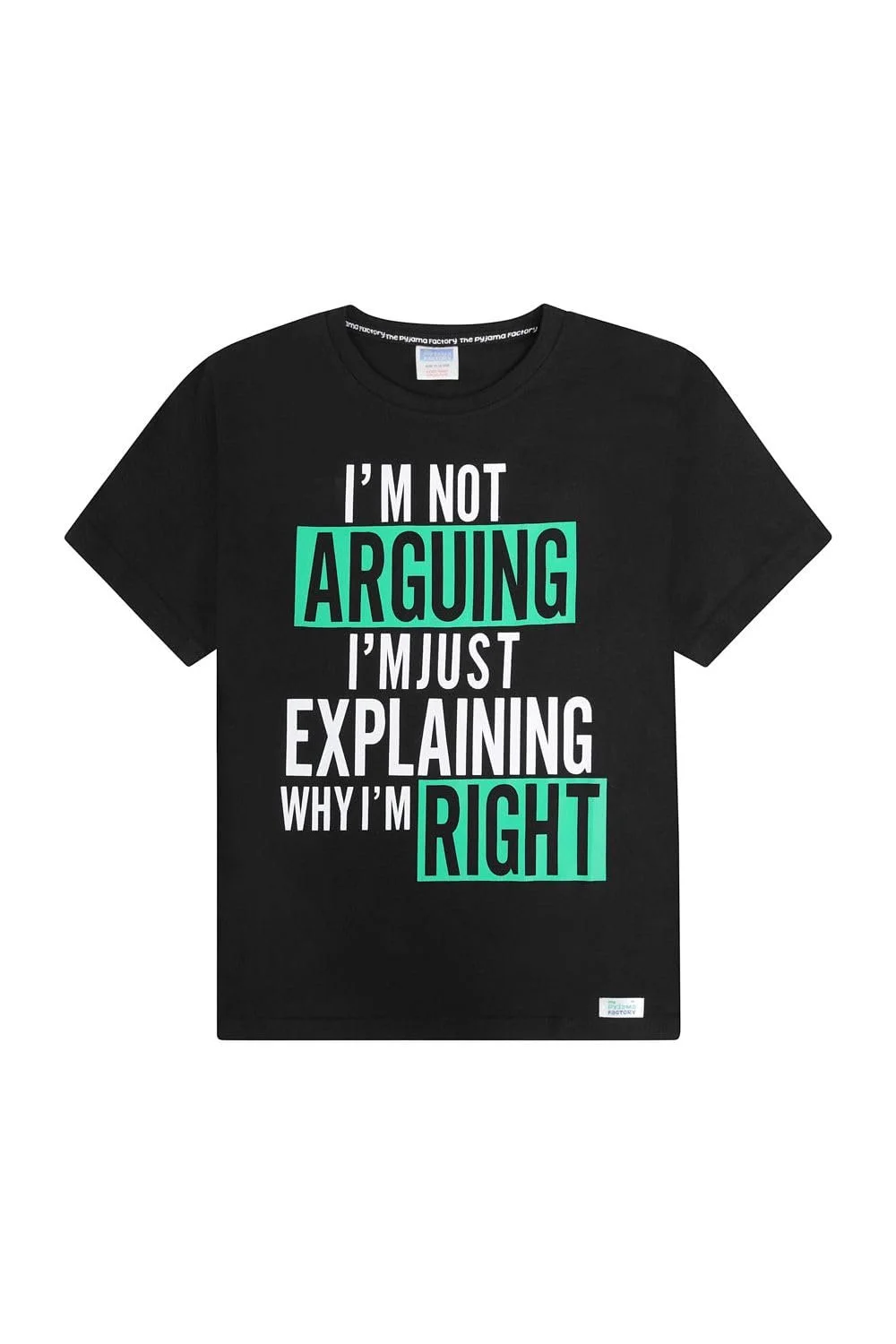 Піжама Бавовняна Коротка I'm Not Arguing I'm Just Explaining Why I'm Right, фото №4