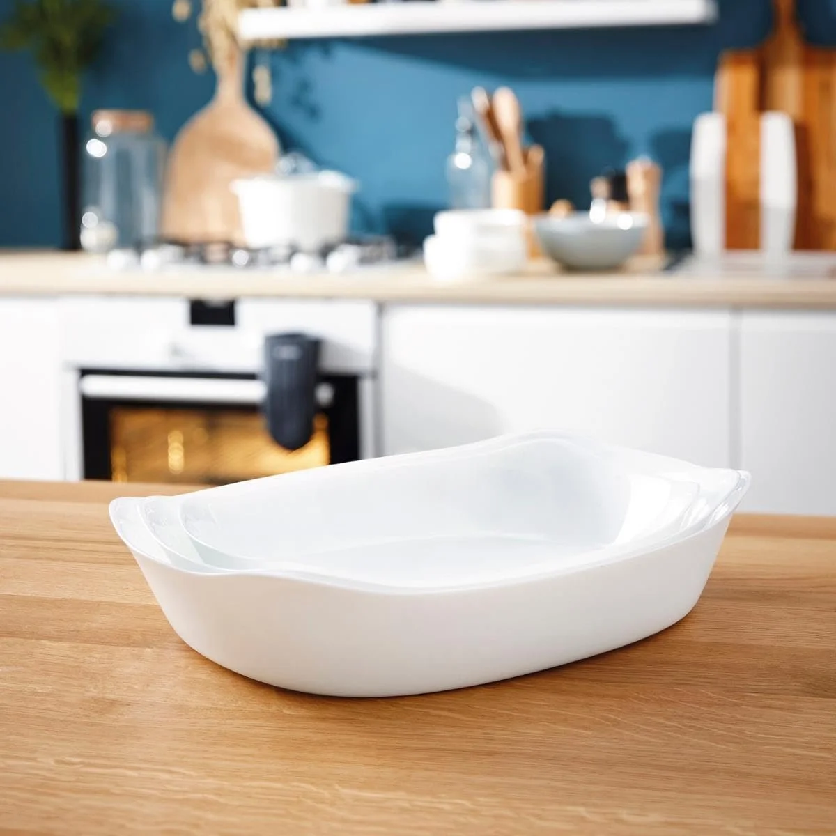 Форма для запікання Luminarc Smart Cuisine P8332 Opal White / Opulent Garden, фото №3 Форма для запікання Luminarc Smart Cuisine P8332 Opal White / Opulent Garden, фото №3