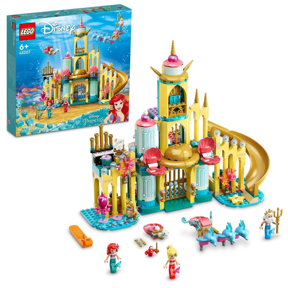 Набір LEGO 43207 Disney Підводний замок Аріель, фото №1