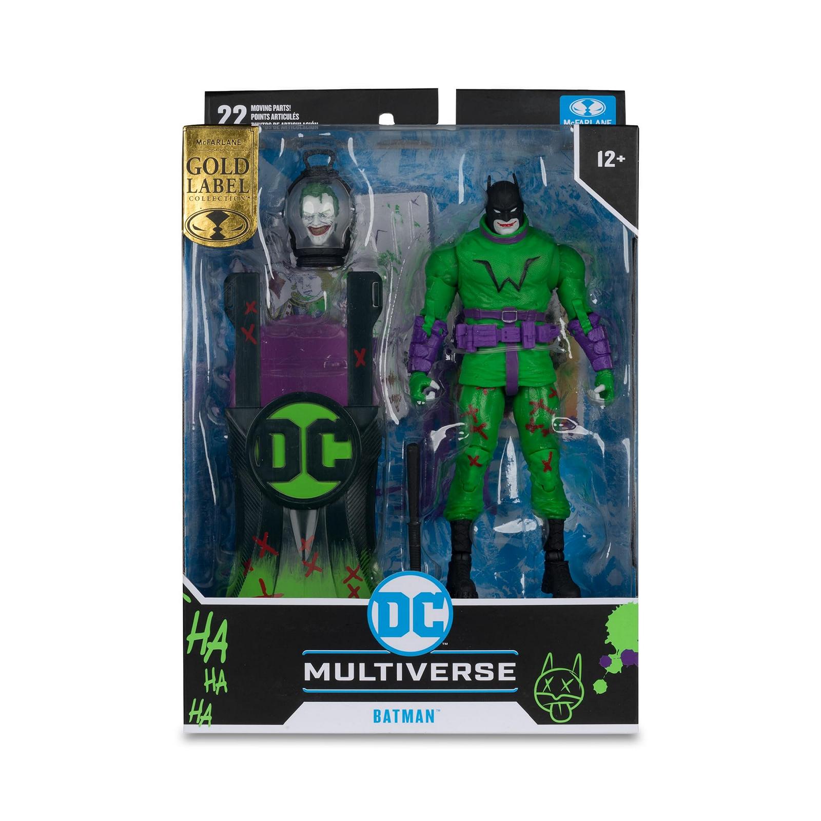 Фігурка McFarlane Batman (Last Knight On Earth) JOKERIZED Gold Label, 17,8 см, фото №7