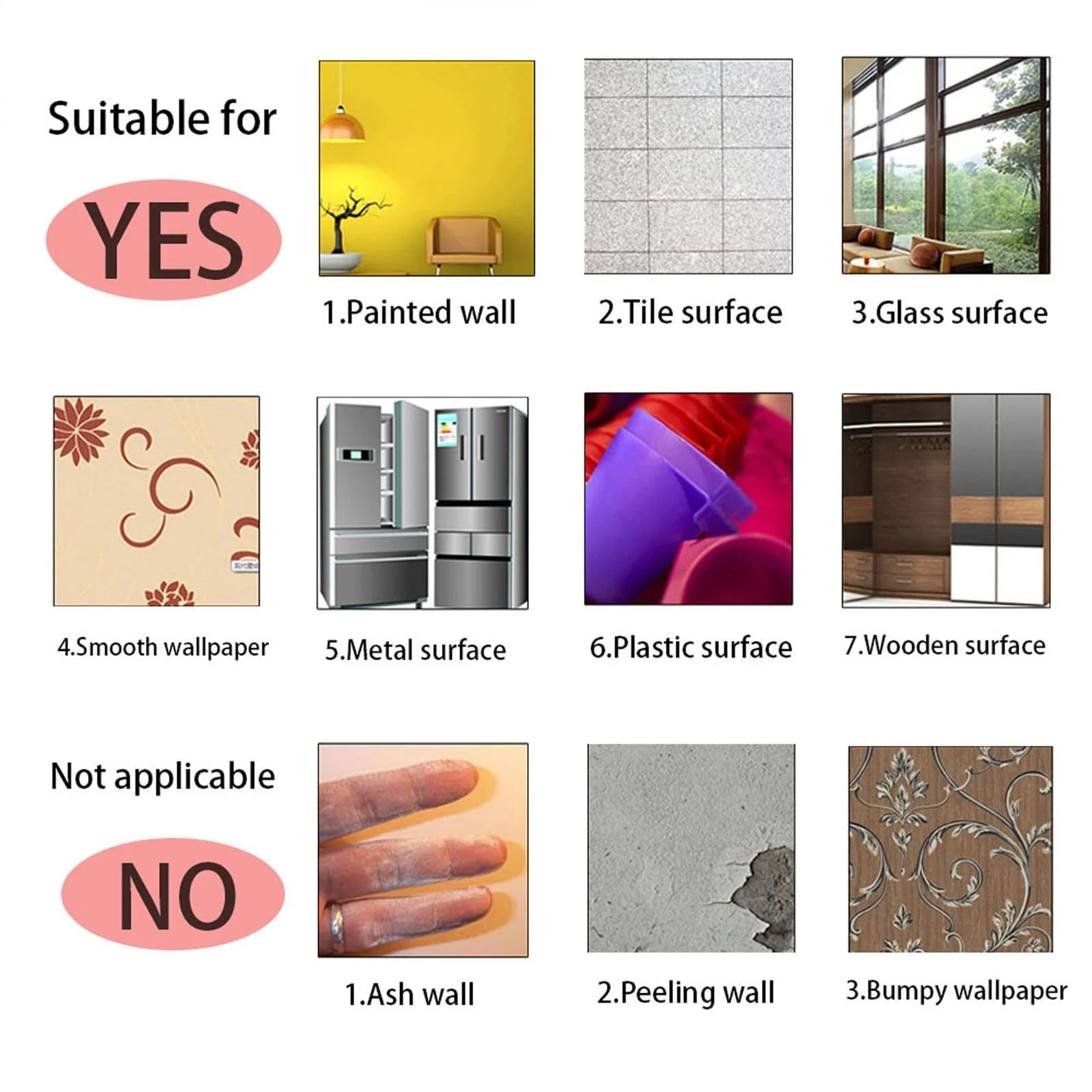 Наклейка на стіну Big Mountains Family Landscapes 112 x 25,5 см Black, фото №7