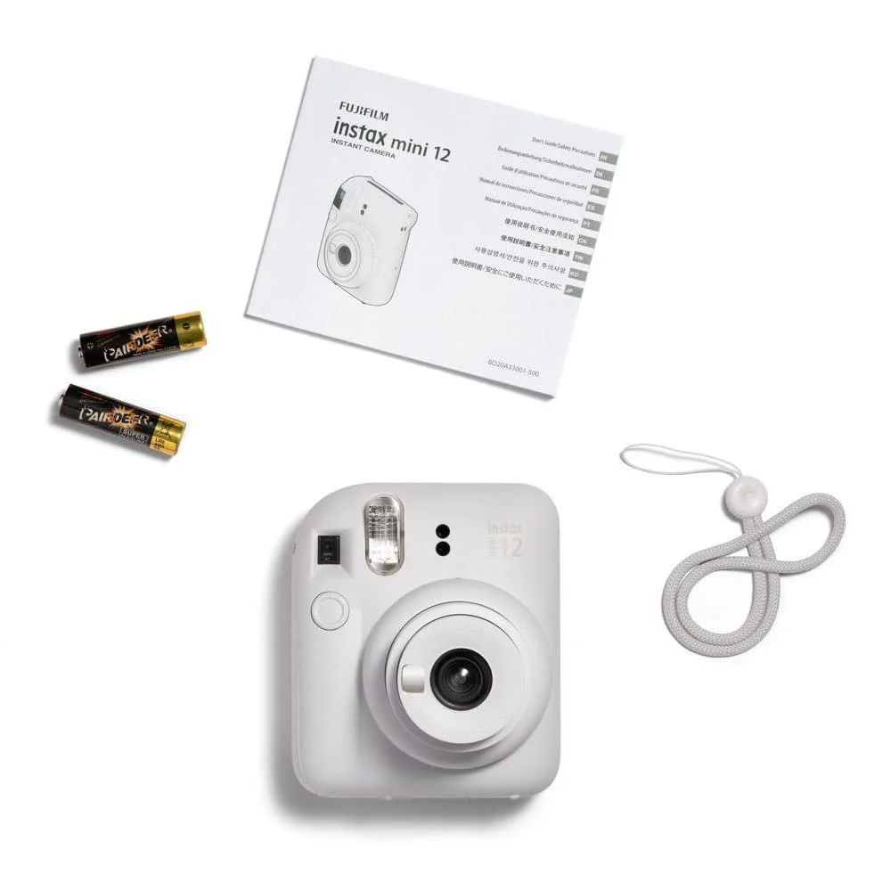 Фотоаппарат мгновенной печати Fujifilm Instax Mini 12 с 40 снимками Sound White, фото №6