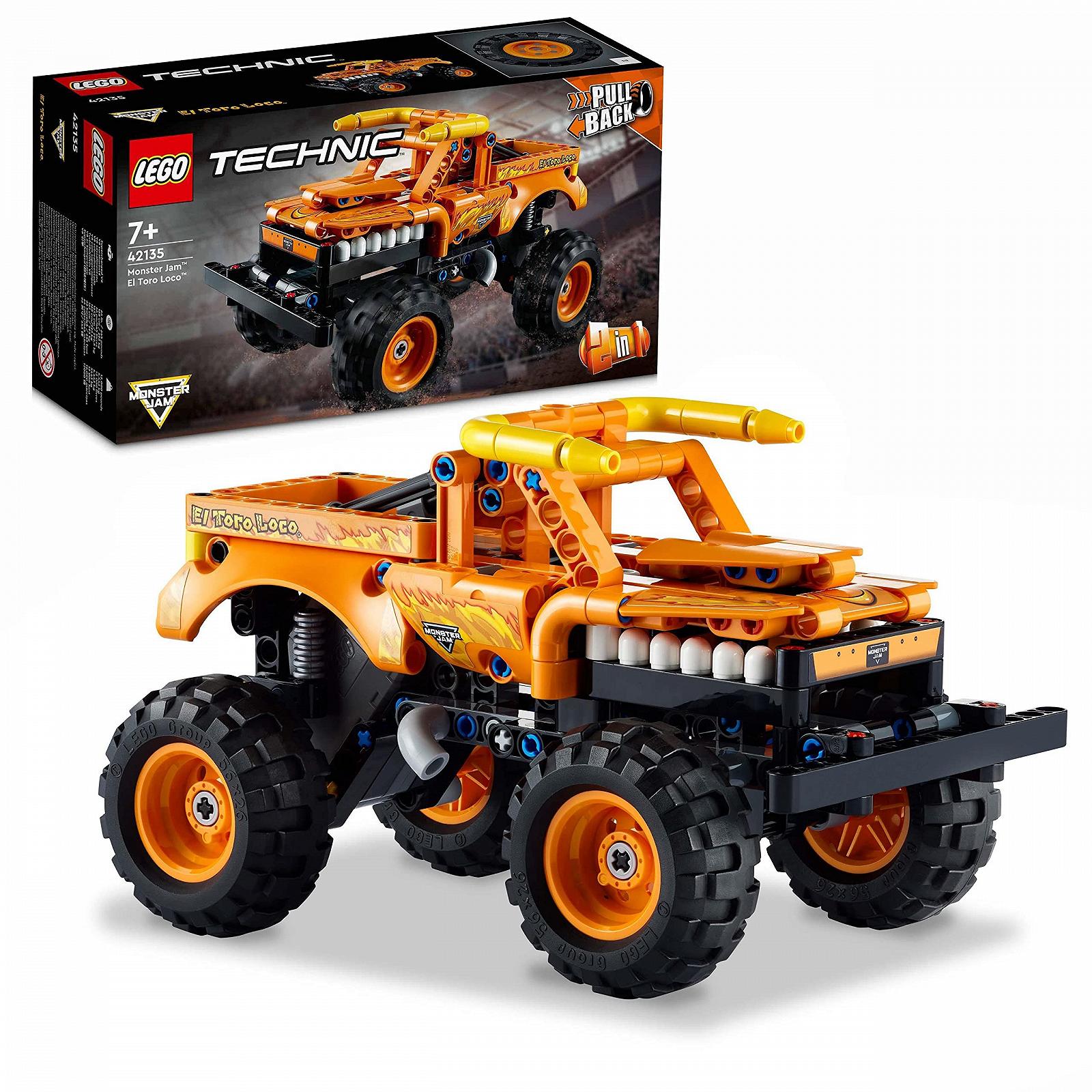 Конструктор LEGO Technic 42135 Monster Jam EL Toro Loco Монстр Трак с мотором от 7 лет, фото №1 Конструктор LEGO Technic 42135 Monster Jam EL Toro Loco Монстр Трак с мотором от 7 лет, фото №1