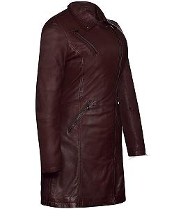 Кожаное пальто Bluepiel Vera Женское synthetic.ua - Фото 1