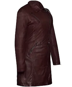 Кожаное пальто Bluepiel Vera Женское synthetic.ua - Фото 1