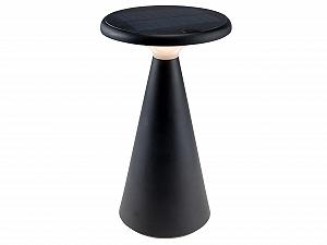 Настольная лампа ChiliTec Foco Sol Солнечная LED Регулируемая яркость IP44 Высота 20 см Черная synthetic.ua - Фото 1