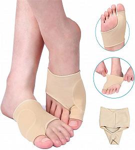 Роздільники для пальців ніг Захисний бандаж від вальгусної деформації великого пальця стопи, 1 пара synthetic.ua - Фото 1