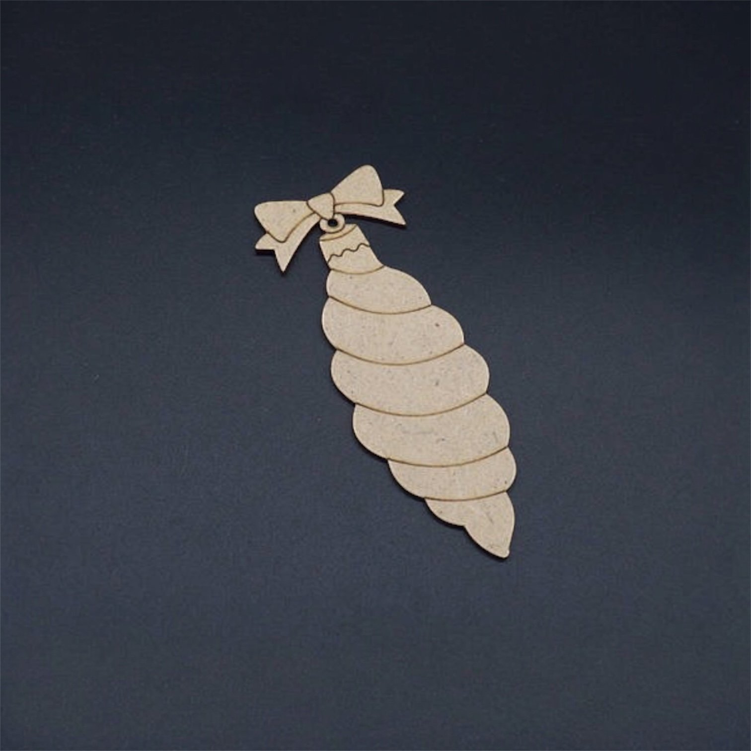 Дерев'яна заготовка 11см бурулька, фото №1 Дерев'яна заготовка 11см бурулька, фото №1