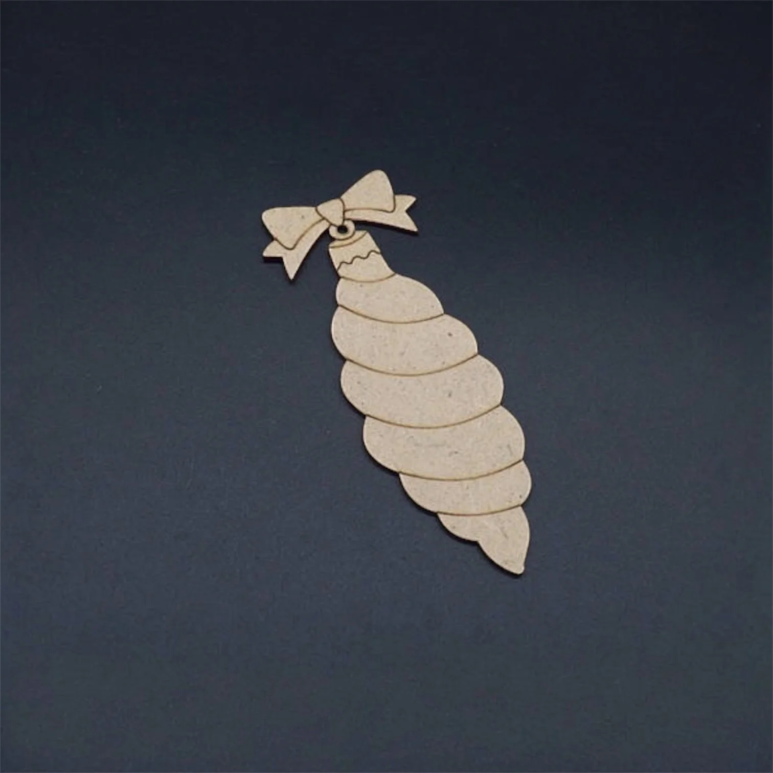 Дерев'яна заготовка 11см бурулька, фото №1