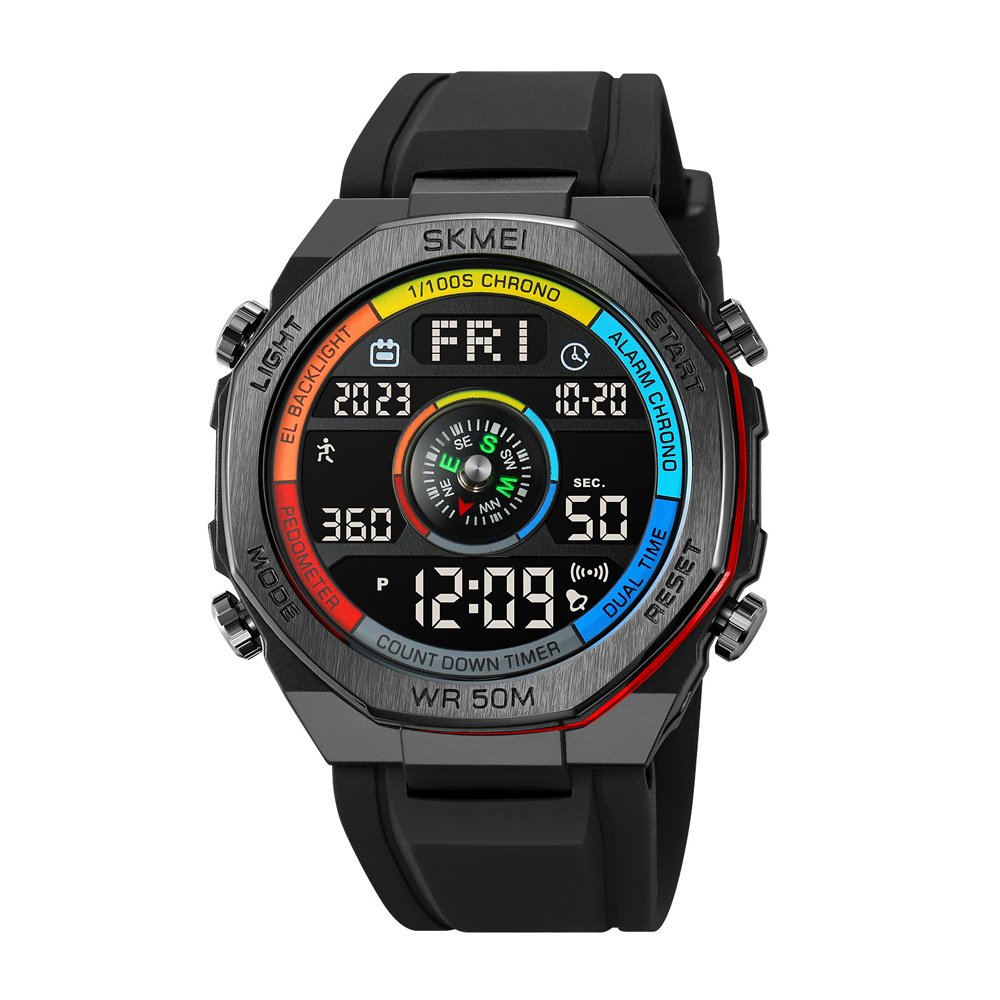 Годинник Skmei 2209CLRD Colorful-Red SALE STOPPED, фото №1