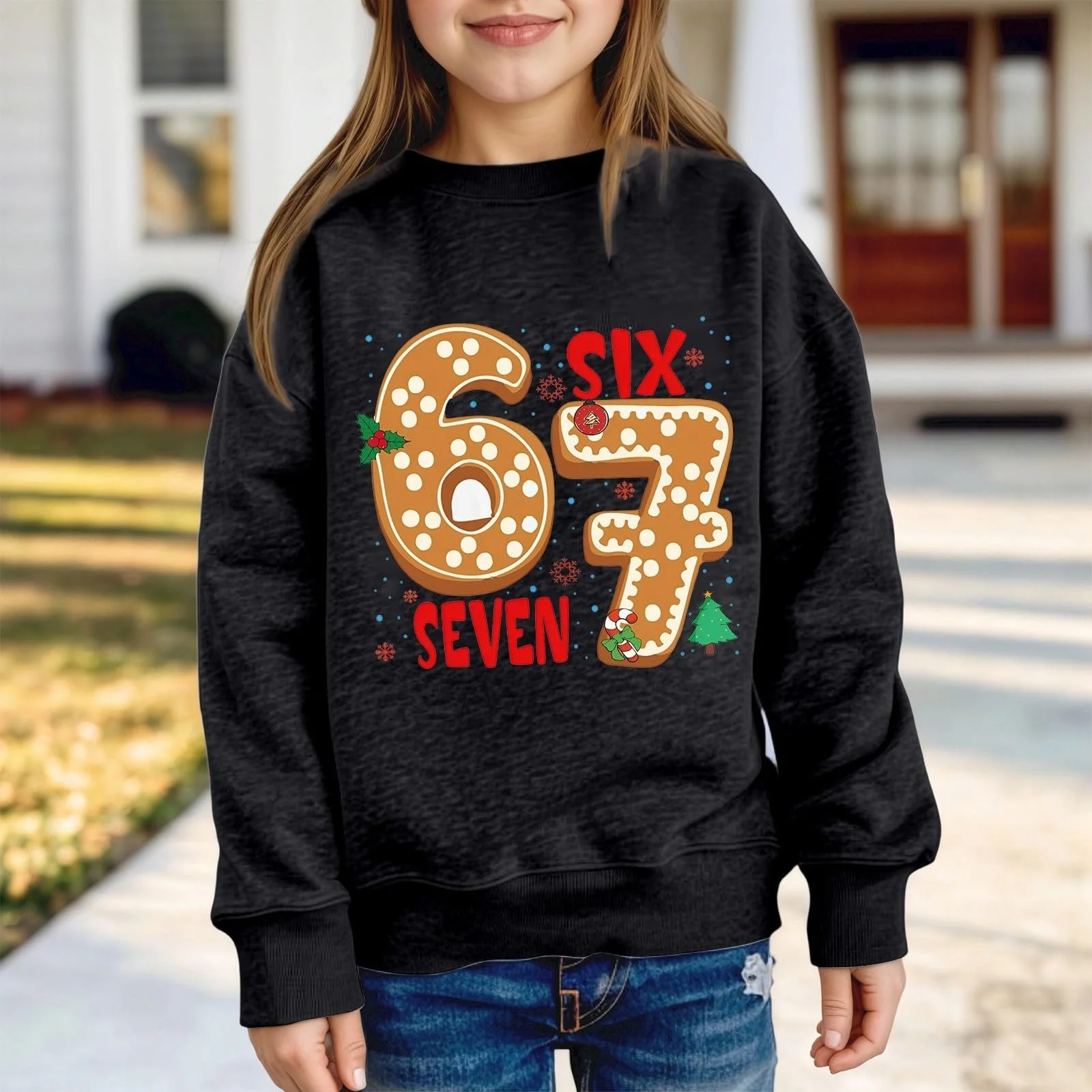 Толстовка для дівчинки з принтом, фото №3