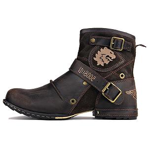 Мужские ботинки Chukka OSSTONE OS-5008-1-NH-DE-R из кожи synthetic.ua - Фото 1