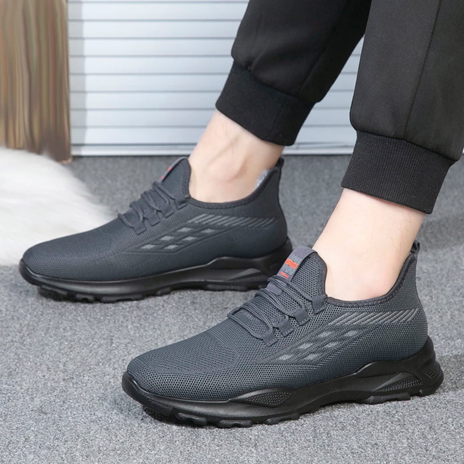 Чоловічі черевики MMOOVV Sport Бавовна Осінь-Зима Комфорт Теплий Плоский дизайн, фото №4