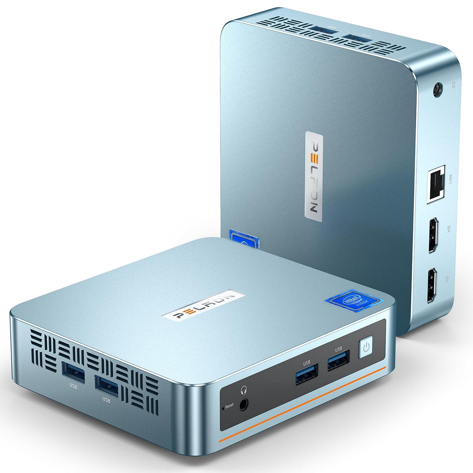Мини ПК PELADN WI-4 с процессором Intel 11-го поколения N5095 (до 2.9GHz), 8GB ОЗУ/256GB M.2 SSD, 4K UHD, Bluetooth 4.2, HDMI2.0, LAN и WiFi, 2.4G/5.0G Wi-Fi для бизнес-приложений, фото №3