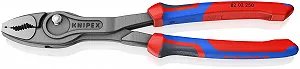 Плоскогубцы KNIPEX TwinGrip 82 02 250 Передние и боковые Серый 257 мм - Фото 1