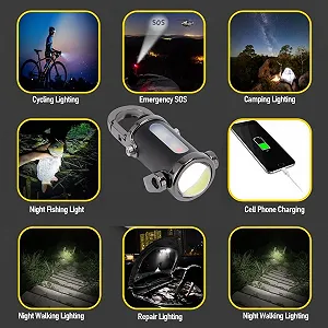 Мини фонарик на брелок Marhynchus Super Bright 1200 lm Rainfish Bags LED с перезаряжаемой батареей synthetic.ua - Фото 1