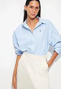 Купить Женская рубашка MAVI STRIPE BLOUSE Light Blue - XS - Фото 1 Женская рубашка MAVI STRIPE BLOUSE Light Blue - XS - Фото 1
