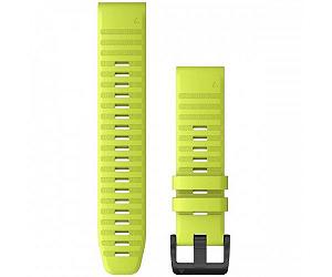 Ремінець Garmin для Fenix 6 22mm QuickFit Amp Yellow Silicone bands (010-12863-04) - Фото 1