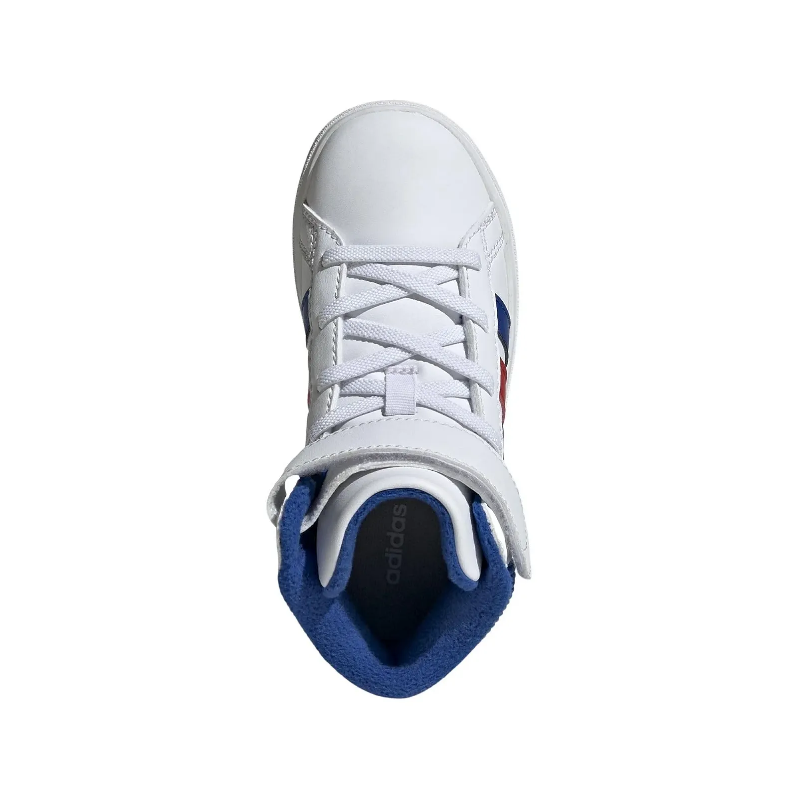 Кеды Adidas Grand Court Mid K JP8876 для мальчиков Белые, фото №3