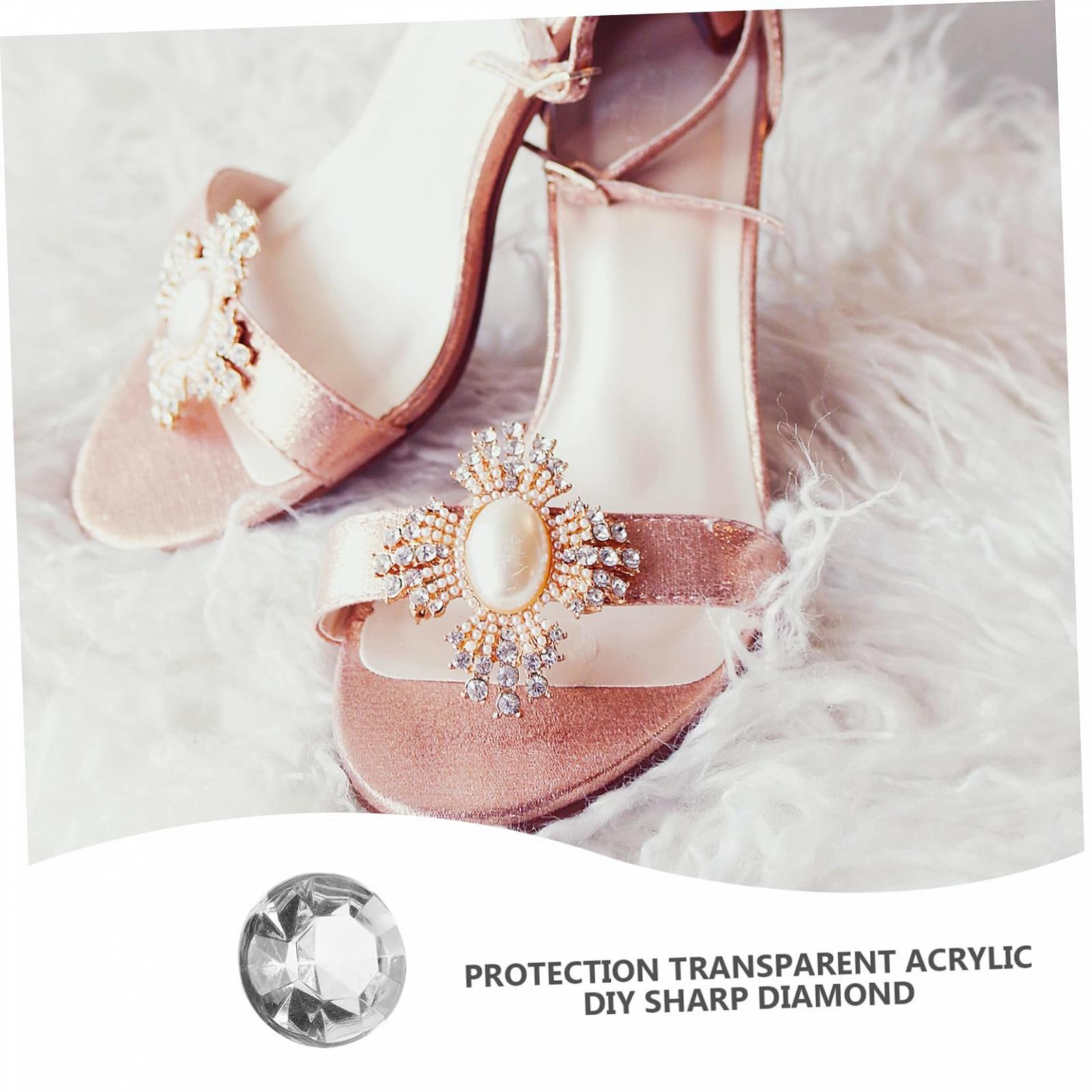 Стразы Акриловые Прозрачные 12 мм, 500 шт, фото №8