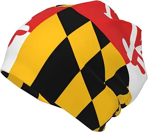Шапка LOUJIN Maryland Flag Slouchy для хлопчиків та дівчаток, один розмір - Фото 1