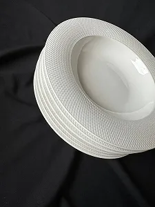 Тарілка для супу порцеляна діаметр 22 см synthetic.ua - Фото 1