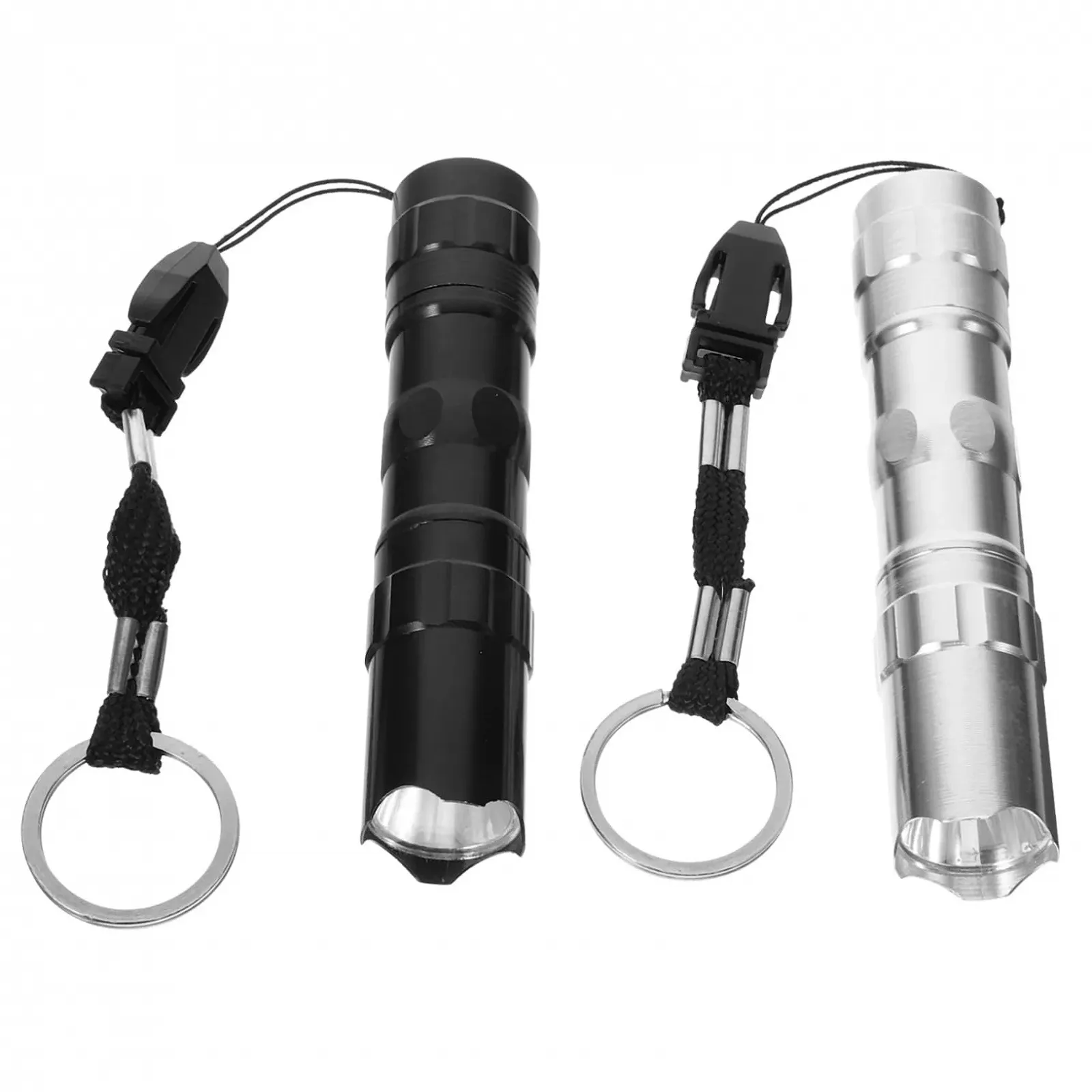 Міні ліхтарик Angoily 2 шт. Чорний, фото №1