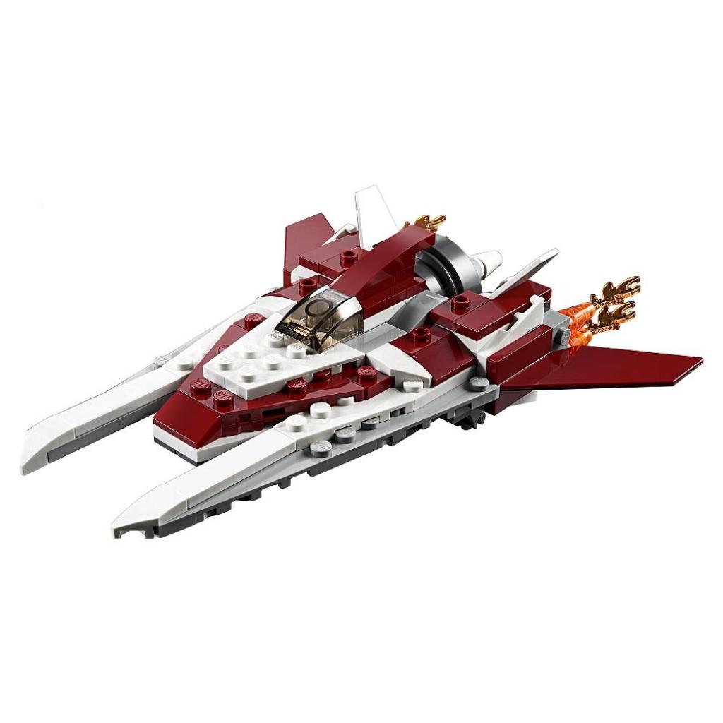 Конструктор LEGO Creator Винищувач майбутнього 157 деталей (31086), фото №4