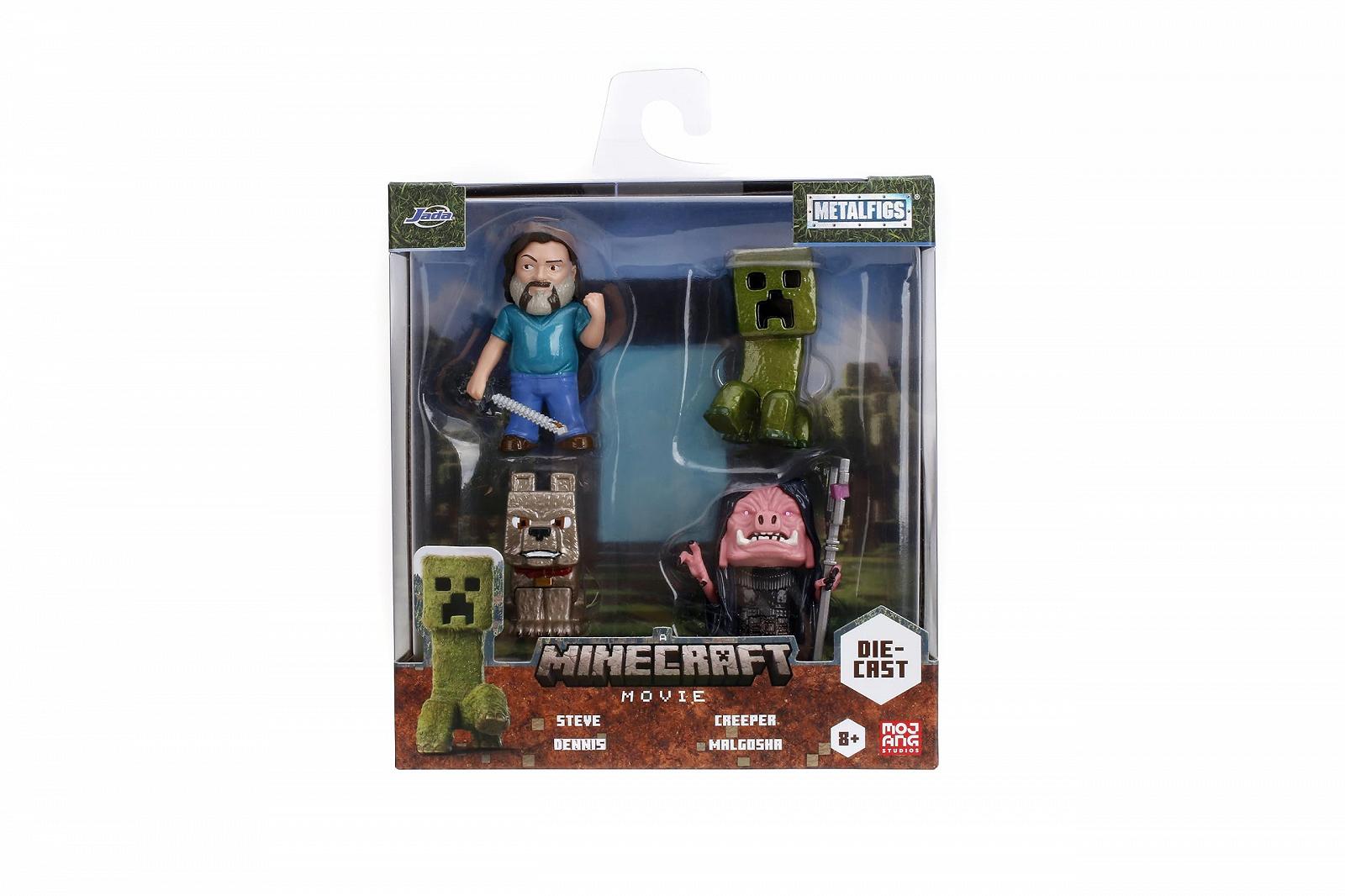 Фігурки Jada Toys Minecraft Movie 4-Pack 6.35 см, фото №7