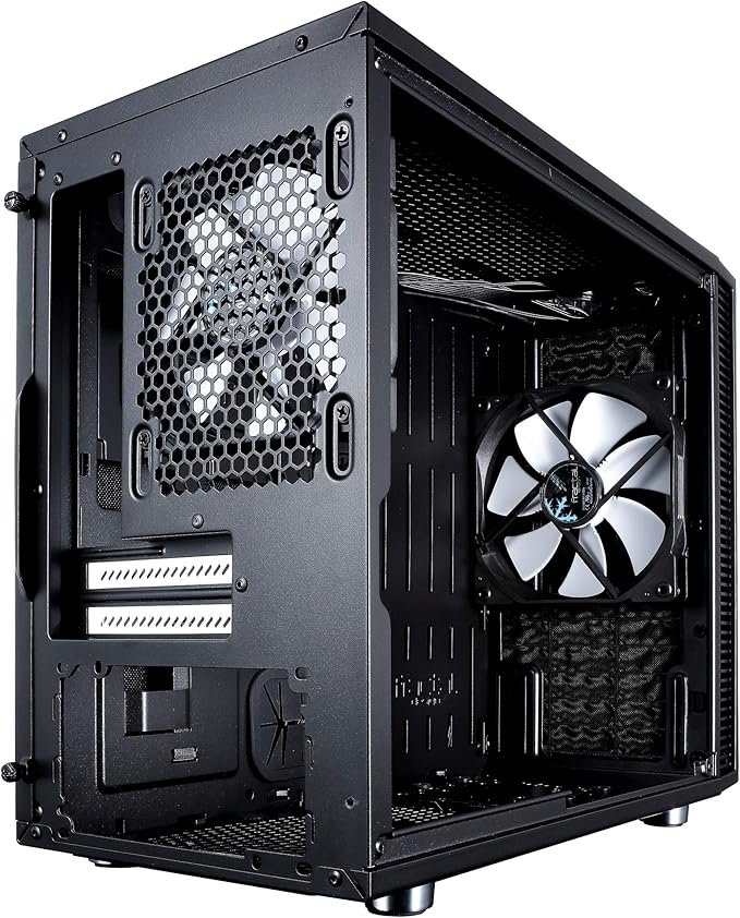 Корпус Fractal Design Define Nano S / Без БЖ / Чорний, фото №6 Корпус Fractal Design Define Nano S / Без БЖ / Чорний, фото №6