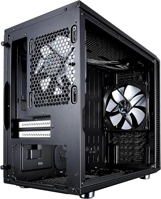 Корпус Fractal Design Define Nano S / Без БЖ / Чорний, фото №6 Корпус Fractal Design Define Nano S / Без БЖ / Чорний, фото №6