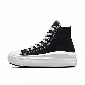Кеды Converse Move Platform Hi Женские Черный/Белый, Черный Белый, medium - Фото 1
