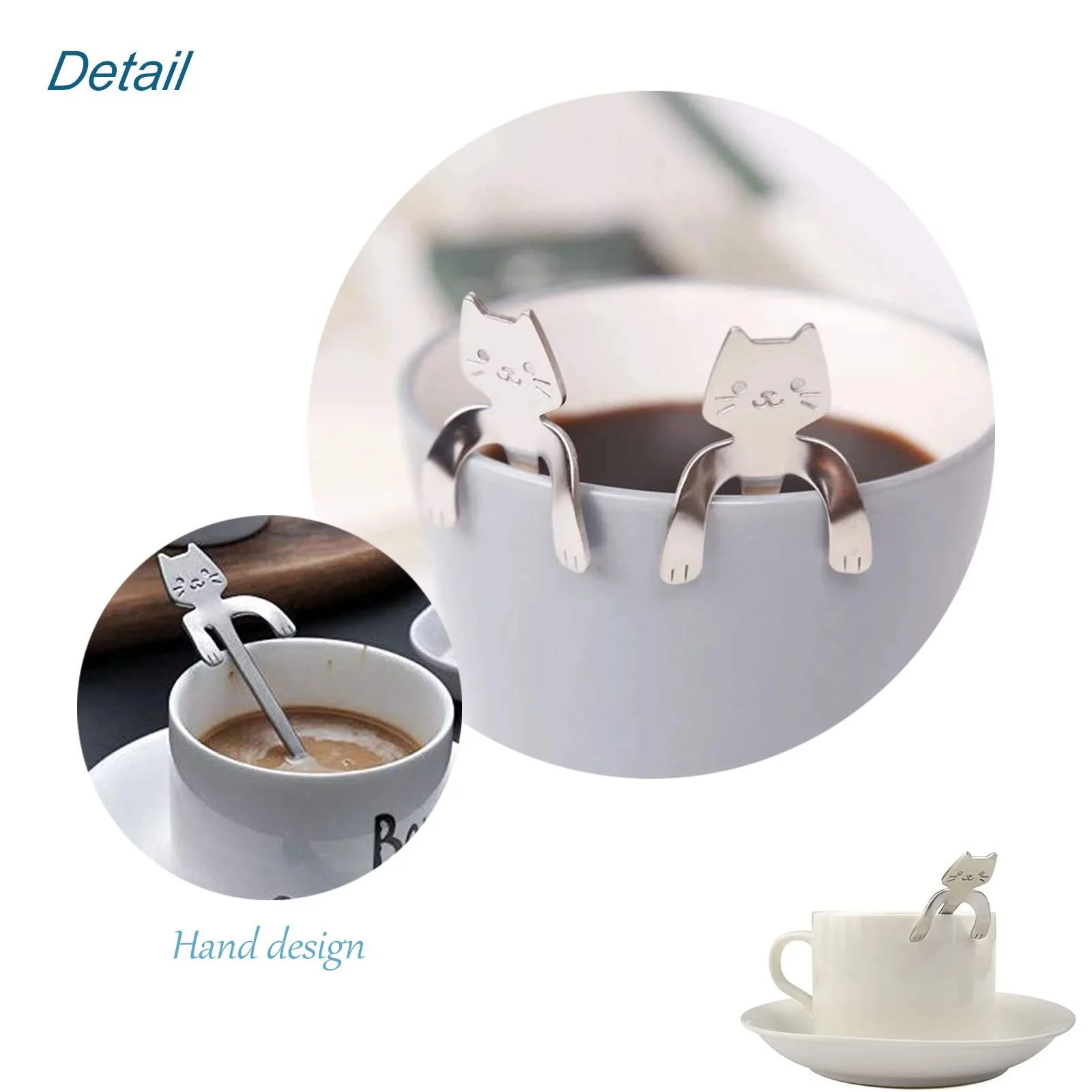 Ложка Кавова У Формі Кота, фото №3