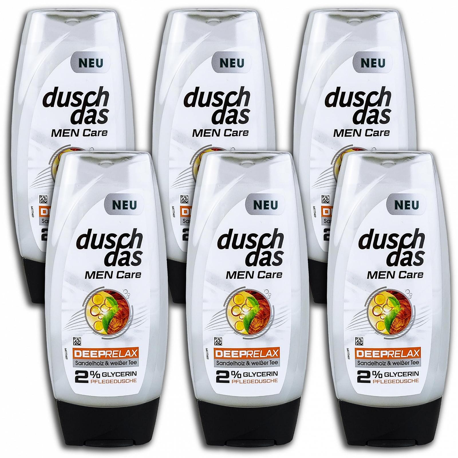 Гель для душа Duschdas Men Deep Relax 6 x 225 мл Упаковка из 6 шт., фото №1