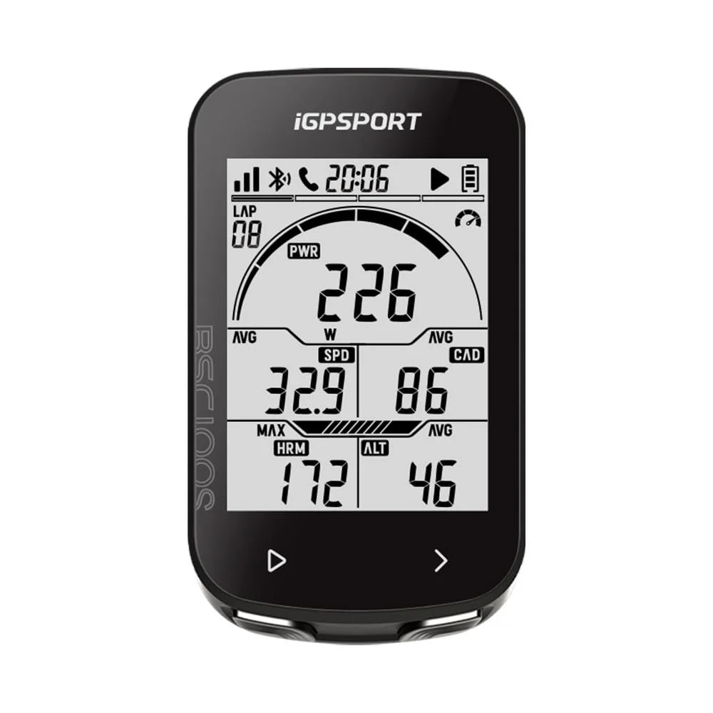 Велокомпьютер iGPSPORT BSC100S 2.6" Wireless IPX7 40ч Bluetooth 5.0 ANT+, фото №1