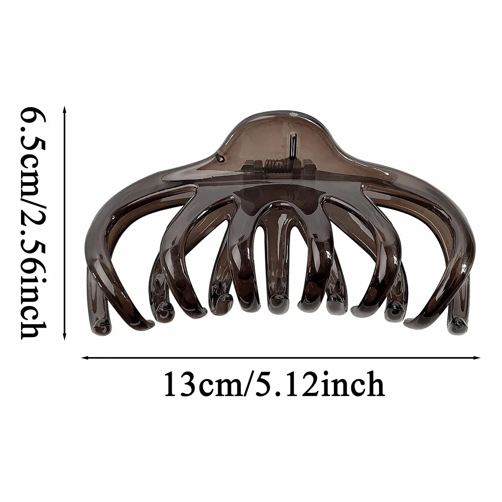 Заколка для волос Осьминог - Нескользящая большая заколка | Сильный зажим для создания прически, модный стиль, прочный держатель, заколка для длинных волос, фото №5 Заколка для волос Осьминог - Нескользящая большая заколка | Сильный зажим для создания прически, модный стиль, прочный держатель, заколка для длинных волос, фото №5