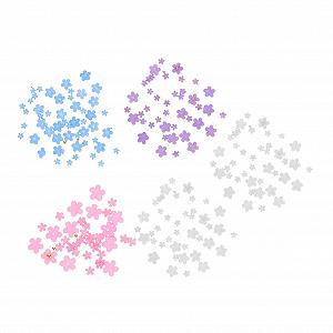 Цветы для ногтей 3D Healvian Акриловые украшения для ногтей, смоляные цветы, радужные украшения для ногтей для женщин, 2 набора - Фото 1